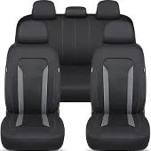 BREMER SITZBEZÜGE Schonbezüge-Komplettset für Dodge Nitro Bj 2006-11 in Schwarz/Grau FT2