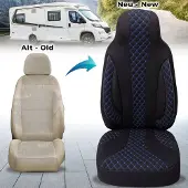 BREMER SITZBEZÜGE Wohnmobil Sitzbezüge für Mooveo Van Transit (WPL406)