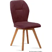 58 aufm Kessel Esszimmerstuhl (2er-Set) Donia 51x92x60 Eiche geölt/Marsala