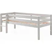 58 aufm Kessel Kojenbett Karolina 208x105x83 Kinderbett Massivholz Weiß