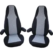 BREMER SITZBEZÜGE Schonbezüge Wohnmobil für Fiat Ducato Citroen Jumper Peugeot Boxer 2er Set WMS701