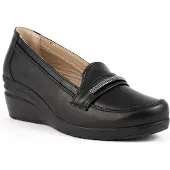La Conte Damen Mokassins LAC6029-25111 Farbe: Schwarz Größe: 39