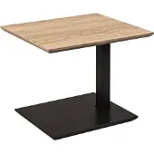 58 aufm Kessel Beistelltisch Cecile 55x47x47 höhenverstellbar Anthrazit/Wildeiche Bianco 16216