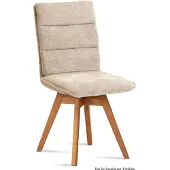 58 aufm Kessel Esszimmerstuhl drehbar (4er-Set) Dorle 47x92x60 Eiche geölt/Natur
