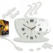 ModernClock Küchenwanduhr FILE 3D ULTRA SILENT