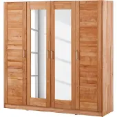 Home24 Drehtürenschrank - Kernbuche Teilmassiv