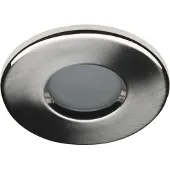 C-Light LED Spot IP44 Rund alu gebürstet 230V GU10-Modul 4,5W neutralweiss