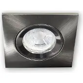 C-Light 5 x 3W LED Einbaustrahler Set 906 alu gebürstet 12V warmweiss