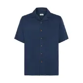 !Solid Herren Pablo Kurzarm Hemd Insignia Blue