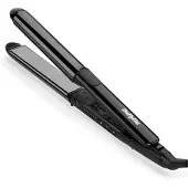 BaByliss Glätteisen "Straight & Curl Glätteisen zum Glätten und Locken, ST486E" Titan-Keramikplatten, Ionen-Technologie, 5 Temperaturen