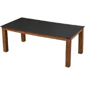 Inko Gartentisch Teakholz recycelt 160x90 cm Terrassentisch Tischplatte nach Wahl