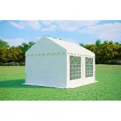 Pártystany-Jiín s.r.o. Partyzelt 3x4m - PVC Premium Feuerfest - Weiß