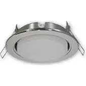 C-Light 230 V Einbaustrahler JT-GX53 chrom glänzend - 5 W LED (TLW)