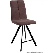 58 aufm Kessel Thekenstuhl drehbar (2er-Set) Drucill 47x109x60 Schwarz/Braun