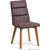 58 aufm Kessel Esszimmerstuhl (4er-Set) Darell 47x92x60 Eiche geölt/Braun