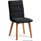 58 aufm Kessel Esszimmerstuhl (6er-Set) Darija 47x92x60 Eiche geölt/Anthrazit