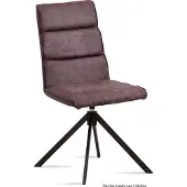 58 aufm Kessel Esszimmerstuhl drehbar (4er-Set) Deedea 47x92x60 Schwarz/Braun