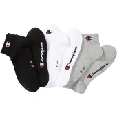 Champion Kurzsocken "6pk Quarter Socks" Packung, 6 Stk. tlg. für Fitnessaktivitäten, sportlicher Stil, elastisches Material
