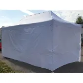 Pártystany-Jiín s.r.o. Faltpavillon 3x6m ALU Standard volle Seitenwände - Weiß