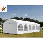 Ambitent Partyzelt 6x12m Professional Plus - Weiß