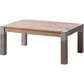 MASSIVMOEBEL24.DE MASSIVMOEBEL24 Couchtisch Akazie 110x70x45 beige lackiert Amsterdam #118