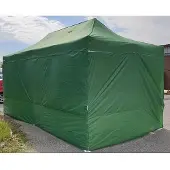 Pártystany-Jiín s.r.o. Faltpavillon 4x6m ALU Premium Vollseiten - Grün