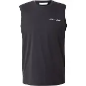 Champion Ärmelloses Baumwollshirt für Herren Icons - Schwarz - XL