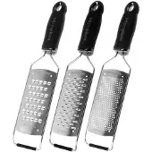 Microplane Gourmet Küchenreiben, 3-teiliges Set