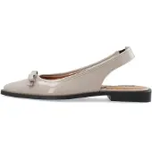 Bianco Slingbacks. in Nougat | Gr.: 36