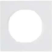 Berker 10112289, Weiß, Schraubenlos, , Glänzend, 1 Stück(e)