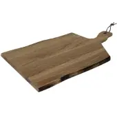 Gastronoble Olympia Servierbrett | Akazienholz | Wellenform | 35,5 x 25cm | 4 Bretter