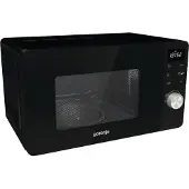 Gorenje M20XYZ MO20E1B ESSENTIAL LINE, Arbeitsplatte, Solo-Mikrowelle, 20 l, 800 W, Tasten, Schwarz