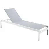 Suns Marino Lounger Aluminium/Wasserabweisendes Gewebe
