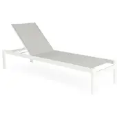 Suns Marino Lounger Aluminium/Wasserabweisendes Gewebe