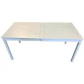 Sedex Gartentisch Allborg 165x80cm weiß gewischt