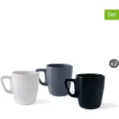Excelsa Set Von 6 Mugs Eclipse Stoare 25 Cl Bunt