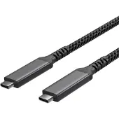 S-Impuls S/CONN maximum connectivity Flexline-USB-C Ladekabel, USB C Stecker auf USB-C Stecker, 3.2, 100W PD, Textil, 1m, 1 m, USB C, USB C, USB 3.2 Gen 2 (3.1 Gen 2), 20 Gbit/s, Schwarz