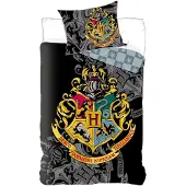 Setino Bettwäsche Harry Potter mit Hogwarts-Logo