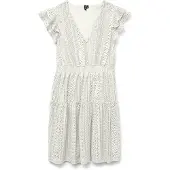 Vero Moda Kleid aus Spitze in Snow White | Gr.: L