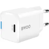 BWOO , 30W USB-C GaN Schnellladegerät, Weiß