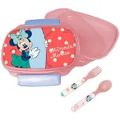 Procos Disney Minnie Sommer Sandwichbox + Besteck Nr