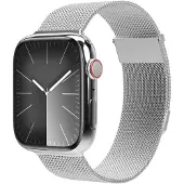 Vonmählen Milanese Loop 2 Armband für Apple Watch | 44/45/46/49 mm - Silver