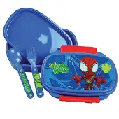 Tayroc Spiderman Dino-Webs Sandwichbox + Besteckset