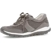 Gabor 06.966 Damenschuhe - bequeme Schnür- Halbschuhe grau Freizeit