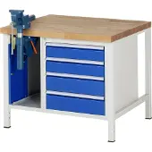 RAU Werkbank Serie 8185, B 1000 x T 900 x H 840 mm