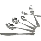 Solex Julia Besteckset 36 teilig für 6 Personen inklusive Suppenlöffel