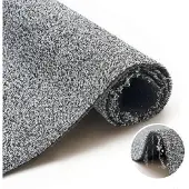 Tapiso Rasenteppich CANYOO Schwarz Grau Outdoor Balkon Terrasse 300 x 500