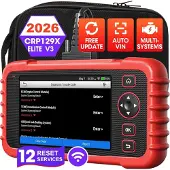 Launch CRP129X V3 OBD2 kfz-Diagnosegerät mit 4-Systemdiagnosen mit 12 zurücksetzen