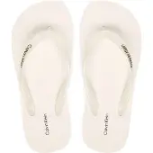 Calvin Klein Zehentrenner Arwa - Metallic Pearlised Flip Flops HW0HW02956 Weiß 36