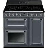Smeg Backofenset TR93IGR2, Freistehend, Slate Grey
